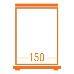рол банер в размер за печат 150 на 200 см