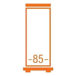 рол банер в размер за печат 85 на 200 см