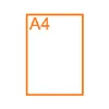 размер на брошура А4 - 210 на 297 мм